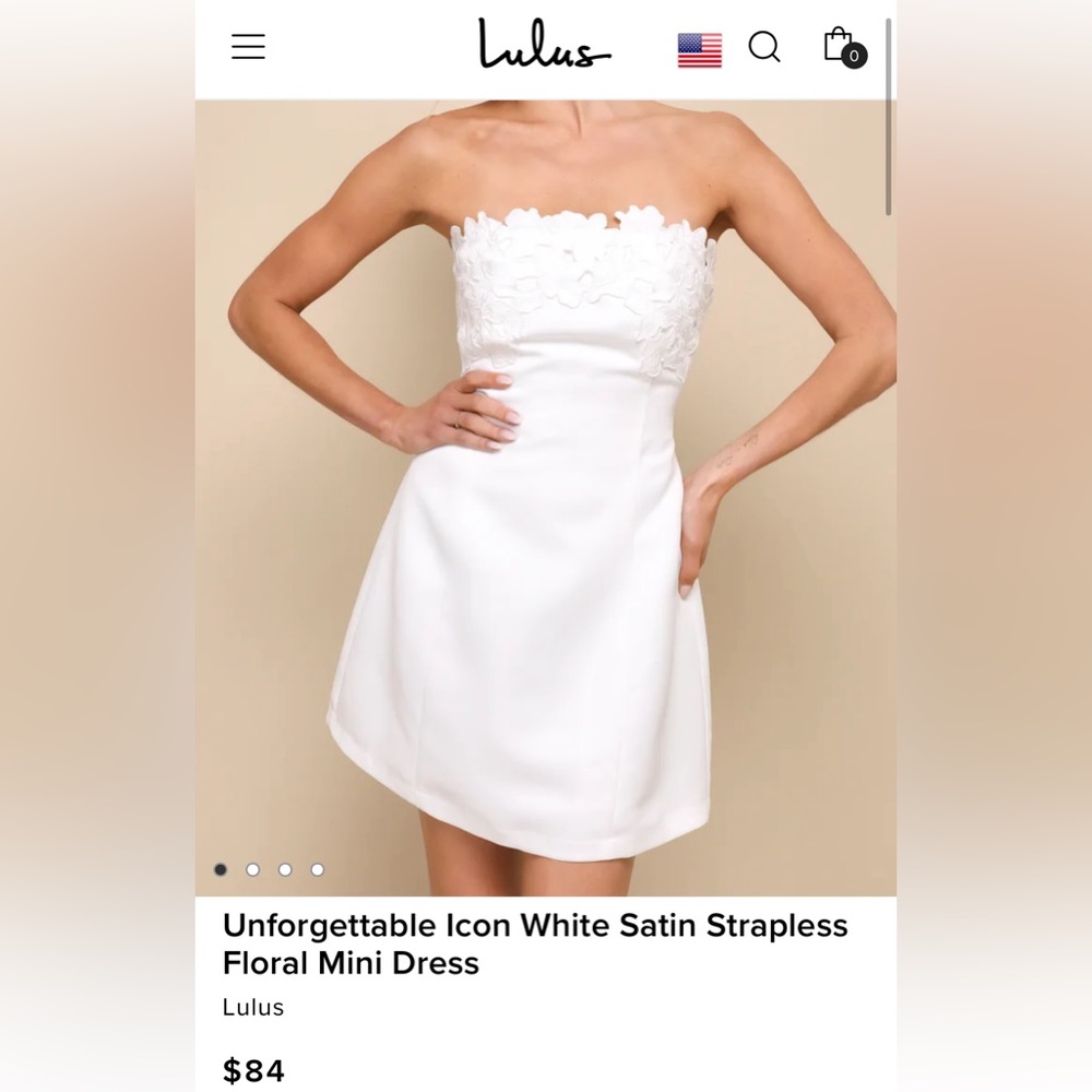 Lulus Bridal Dress